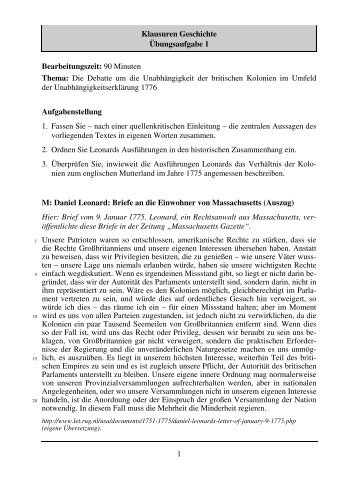 Klausuren Geschichte Oberstufe - STARK Verlag