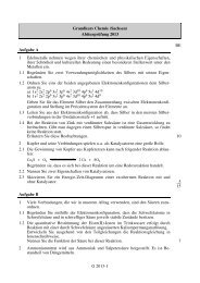 G 2013-1 Grundkurs Chemie (Sachsen ... - STARK Verlag