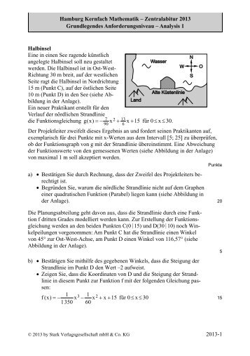 Zentralabitur 2013 Grundlegendes ... - STARK Verlag