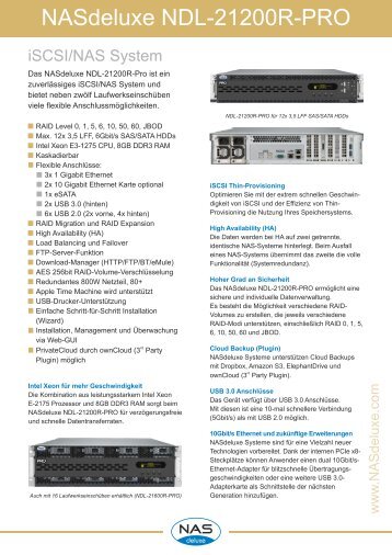 NASdeluxe NDL-21200R-PRO - starline Computer GmbH