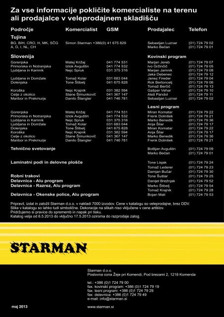 maj 2013 - Starman doo