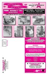 final brochure - Starman Bros. Auction