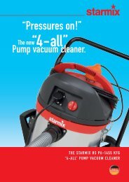 4-all Pump vacuum cleaner - Starmix