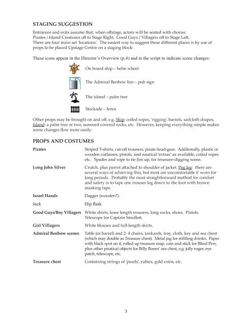 Treasure Island script & score.indd - Starshine Music