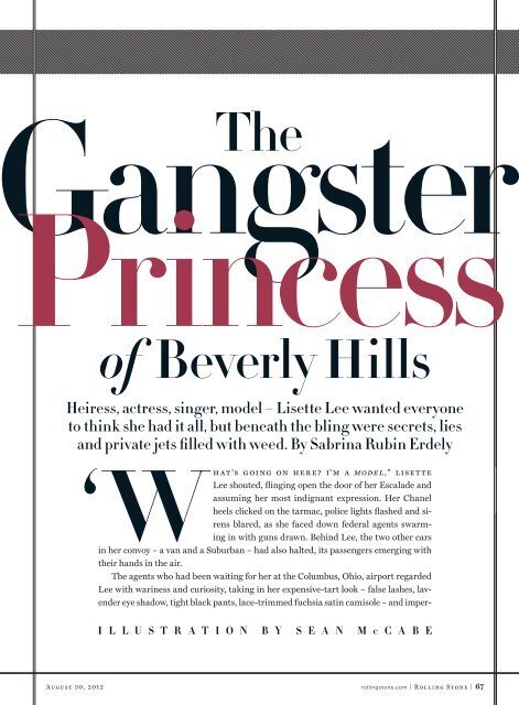 The Gangster Princess of Beverly Hills - Sabrina Rubin Erdely