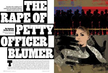 The Rape Against Petty Officer Blumer - Sabrina Rubin Erdely