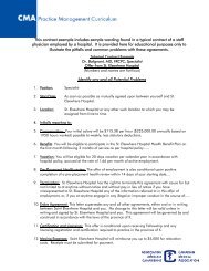 Salaried Contract Example - Canadian Medical Association