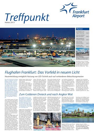 Flughafen Frankfurt: Das Vorfeld in neuem Licht - Startfrei