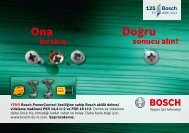 60 - Bosch amatör el işleri