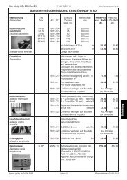 Sucotherm Bodenheizung; Chauffage par le sol - Star Unity AG