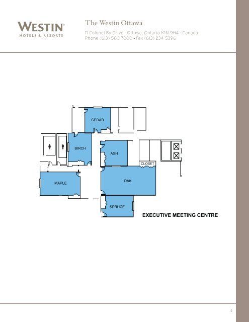 download all floor plans (pdf) - Starwood Hotels & Resorts