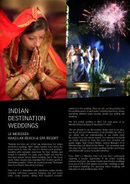 Indian Wedding Intro - Starwood Hotels & Resorts