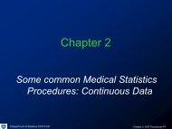 Chapter 2 - Department of Statistics