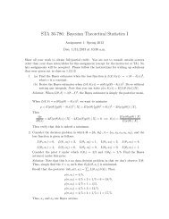 STA 36-786: Bayesian Theoretical Statistics I