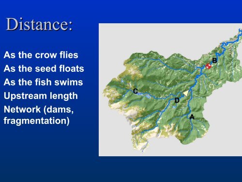 Developing GIS indicators and metrics - Colorado State University