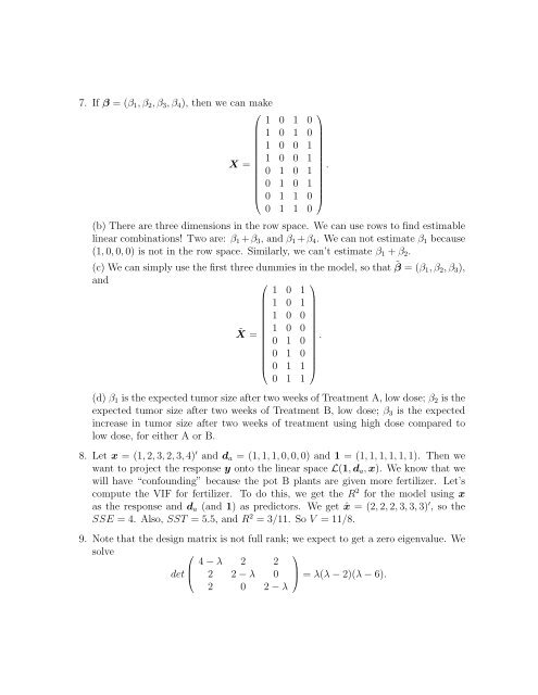 Answers to Homework #5 - Statistics