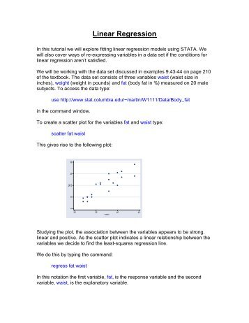 Linear Regression