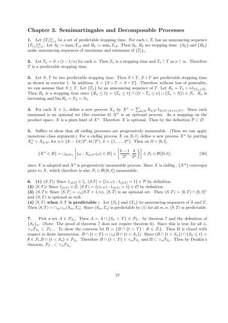 Solution to selected problems.