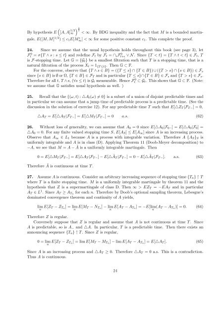 Solution to selected problems.