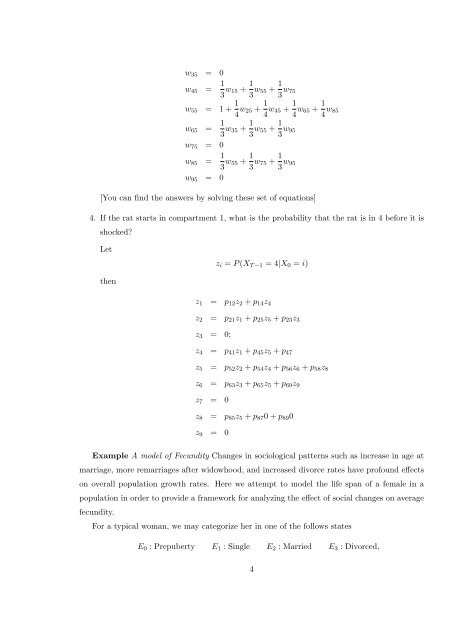 CHAPTER 2: Markov Chains (part 3)