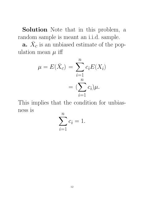 TUTORIAL 2 SOLUTIONS #7.7.11 Consider a population of size four ...