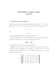 CHAPTER 2: Markov Chains (part 6)