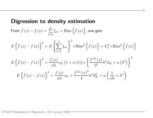 Lecture3 Slide - The Department of Statistics and Applied Probability ...