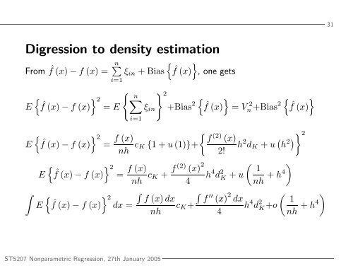 Lecture3 Slide - The Department of Statistics and Applied Probability ...