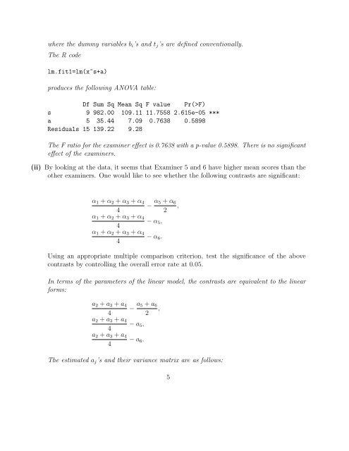 ST4241: Design and Analysis of Clinical Trials - The Department of ...