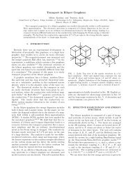 Transport in Bilayer Graphene