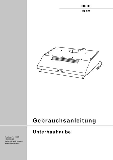 91704 Unterbau-Dunstabzugshaube 6005B_20101019.indd