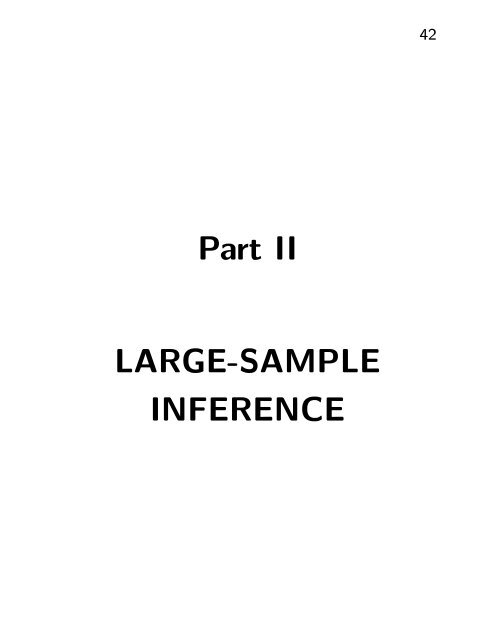 Asymptotic Methods in Statistical Inference - Statistics Centre