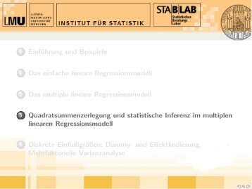 Folien Kap. 3 - Institut für Statistik - LMU