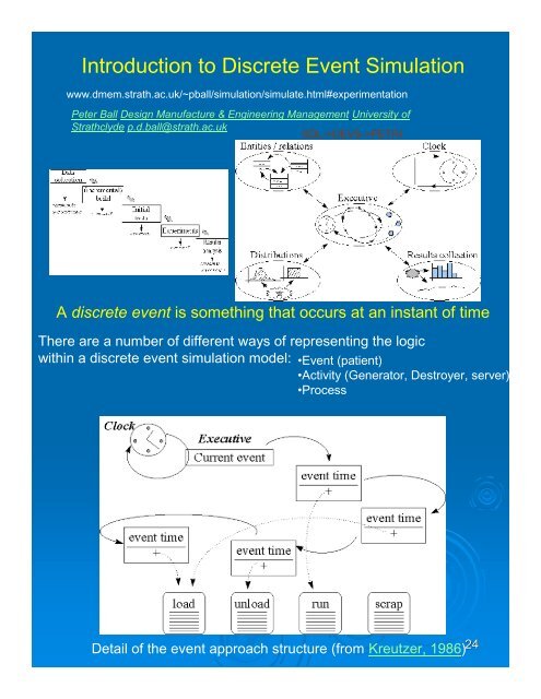 discrete-event simulation in clinical trials - Institut für Statistik ...