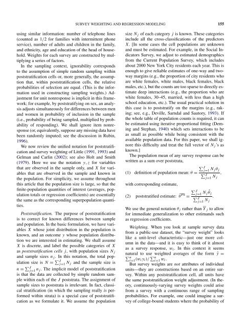 Struggles with Survey Weighting and Regression Modeling paper