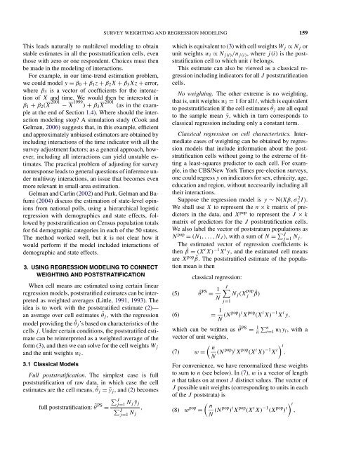 Struggles with Survey Weighting and Regression Modeling paper