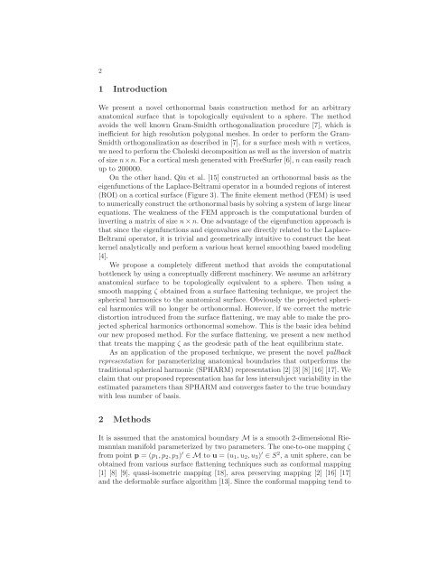 Tiling Manifolds with Orthonormal Basis - Department of Statistics ...