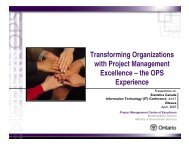 Transforming Organizations with Project Management Excellence ...