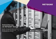 Datensicherung mit NETGEAR Storage