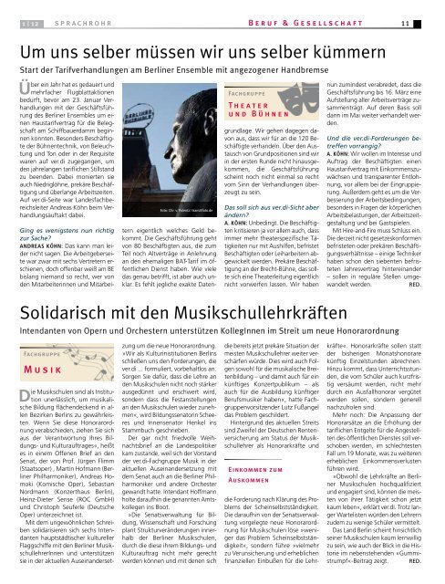 SPRACHROHR 1/2012