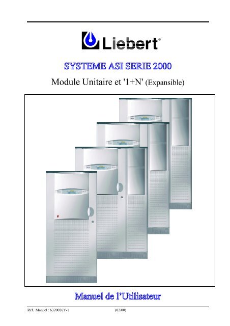 SYSTEME ASI SERIE 2000 Module Unitaire et '1+N ... - Onduleurs