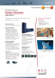 Pulsar EXtreme - Onduleurs