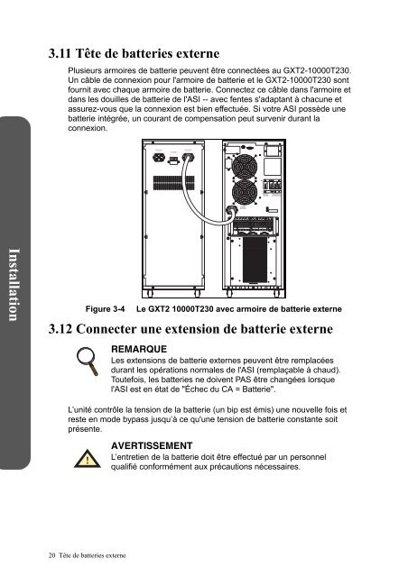 GXT2-10000T230 - Onduleurs