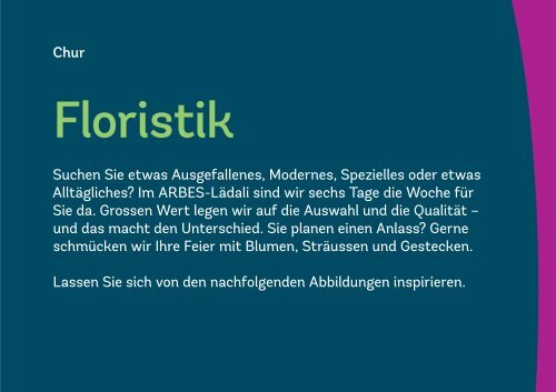 ARBES: Produkte und Dienstleistungen