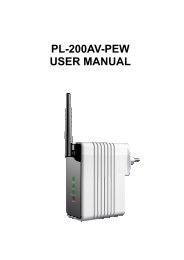 PL-200AV-PEW USER MANUAL - Solwise