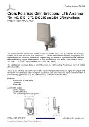 Cross Polarised Omnidirectional LTE Antenna 790 - Mobielverbinden