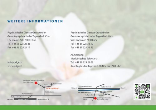 Gerontopsychiatrische Tageskliniken