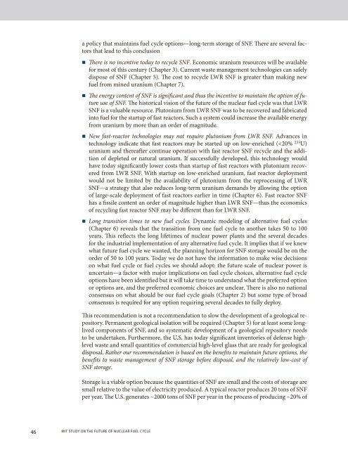 The FuTure oF nuclear Fuel cycle - MIT Energy Initiative