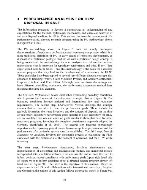 Salt Disposal of Heat-Generating Nuclear Waste