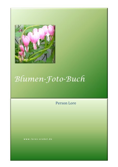 Blumen-Foto-Buch